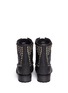 Back View - Click To Enlarge - ASH - 'Ralph' stud leather biker boots