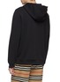 Back View - Click To Enlarge - BURBERRY - Logo print hoodie