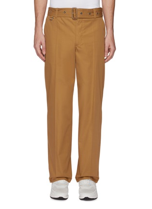Main View - Click To Enlarge - BURBERRY - D-ring belted pants