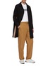 Figure View - Click To Enlarge - BURBERRY - D-ring belted pants