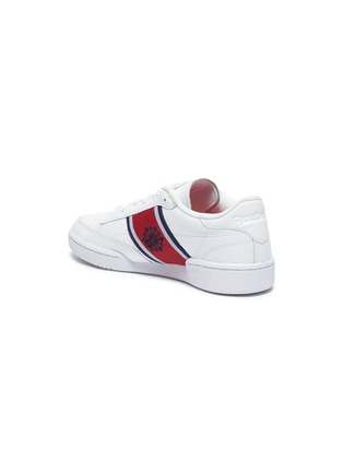  - REEBOK - 'Club C 85 Starcrest' stripe leather sneakers