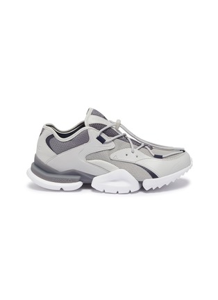 Main View - Click To Enlarge - REEBOK - 'Run.R 96' faux leather panel mesh sneakers