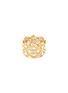 Main View - Click To Enlarge - BUCCELLATI - Étoilée' diamond 18k yellow gold lattice ring