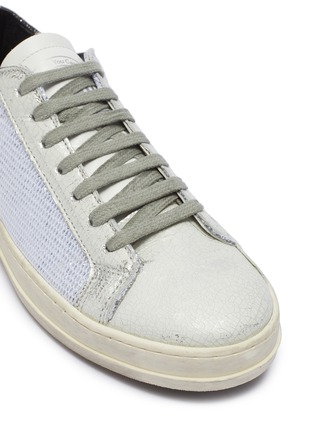Detail View - Click To Enlarge - P448 - Mesh panel glitter sneakers