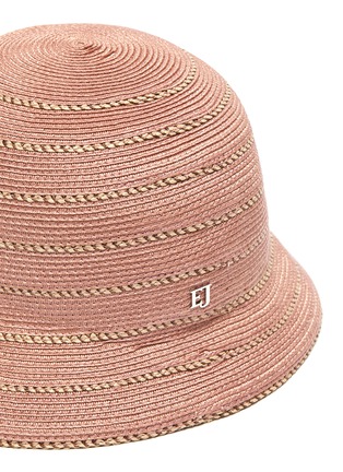 Detail View - Click To Enlarge - ERIC JAVITS - 'Kimi' stripe Squishee® bucket hat