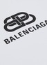  - BALENCIAGA - BB logo print hoodie