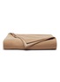 Main View - Click To Enlarge - FRETTE - Double blanket – Camel/Beige