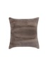 Main View - Click To Enlarge - FRETTE - Mink fur cushion – Slate Grey