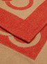 Detail View - Click To Enlarge - FRETTE - Chains Throw – Lacquer Red/Camel