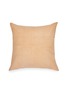Main View - Click To Enlarge - FRETTE - Suede Cushion – Camel