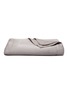 Main View - Click To Enlarge - FRETTE - Herringbone lux king size bedcover – Slate Grey