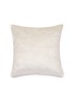 Main View - Click To Enlarge - FRETTE - Shimmer velvet cushion – Silver
