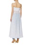 Back View - Click To Enlarge - LEAL DACCARETT - 'Conga' knot cutout front dot print maxi dress