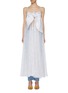 Main View - Click To Enlarge - LEAL DACCARETT - 'Conga' knot cutout front dot print maxi dress
