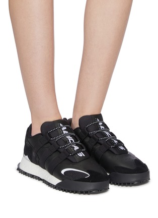Figure View - Click To Enlarge - ADIDAS ORIGINALS BY ALEXANDER WANG - 'Wangbody Run' leather sneakers