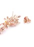 Detail View - Click To Enlarge - ANABELA CHAN - 'Mini Posie' diamond gemstone floral drop earrings