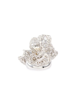 Detail View - Click To Enlarge - ANABELA CHAN - 'Mini Blossom' diamond freshwater pearl floral ring