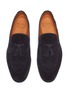 Detail View - Click To Enlarge - DOUCAL'S - Tassel suede loafers