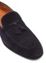 Detail View - Click To Enlarge - DOUCAL'S - Tassel suede loafers