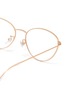 Detail View - Click To Enlarge - SUPER - 'Numero 59' metal oval optical glasses