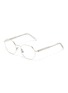 Main View - Click To Enlarge - SUPER - 'Numero 62' metal octagonal frame optical glasses