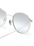 Detail View - Click To Enlarge - SUPER - 'Europa' metal round sunglasses