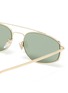 Detail View - Click To Enlarge - SUPER - 'Tema' metal small oval sunglasses