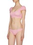 Figure View - Click To Enlarge - MARYSIA - 'Broadway' scalloped gingham check bikini bottoms