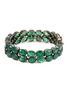 Main View - Click To Enlarge - AISHWARYA - Diamond emerald gold alloy bracelet