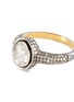 Detail View - Click To Enlarge - AISHWARYA - Diamond gold alloy ring