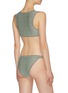 Back View - Click To Enlarge - SOLID & STRIPED - 'The Cleo' stripe ottoman knit bikini top