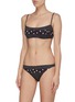 Figure View - Click To Enlarge - SOLID & STRIPED - 'The Brooke' polka dot print bikini bottoms