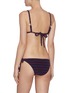 Back View - Click To Enlarge - SOLID & STRIPED - 'Nantucket' stripe triangle bikini top