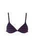 Main View - Click To Enlarge - SOLID & STRIPED - 'Nantucket' stripe triangle bikini top