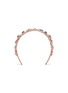 Main View - Click To Enlarge - FAA - Floral appliqué leather headband