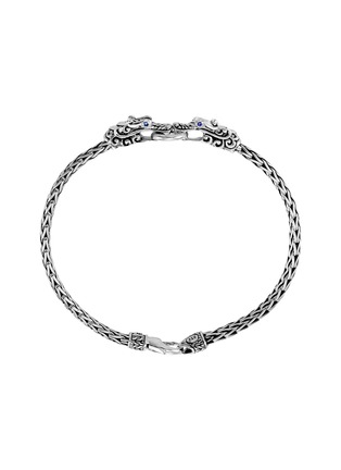 Detail View - Click To Enlarge - JOHN HARDY - Legends Naga' sapphire silver chain bracelet