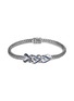 Main View - Click To Enlarge - JOHN HARDY - Asli Classic Chain' sapphire link charm silver chain bracelet