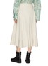 Back View - Click To Enlarge - 3.1 PHILLIP LIM - Lace-up corset waist flared poplin skirt