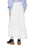 Back View - Click To Enlarge - 3.1 PHILLIP LIM - Asymmetric ruffle tiered check skirt