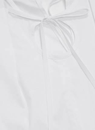  - 3.1 PHILLIP LIM - Tie cutout front blouse