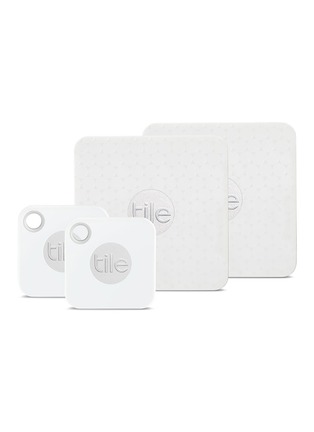 Main View - Click To Enlarge - TILE - Tile Mate and Tile Slim wireless tracker set – White