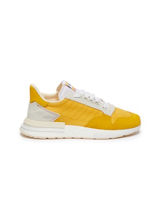 Main View - Click To Enlarge - ADIDAS - 'ZX 500 RM' suede overlay ripstop boost™ sneakers