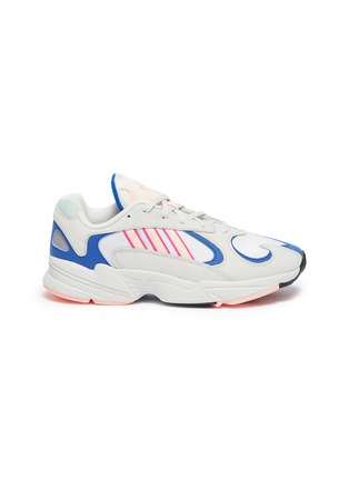 Main View - Click To Enlarge - ADIDAS - 'Yung-1' patchwork sneakers