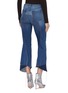 Back View - Click To Enlarge - J BRAND - x Kozaburo 'Jolene' patchwork cropped flared jeans