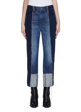 Main View - Click To Enlarge - J BRAND - x Kozaburo 'Sapphire' wide leg jeans