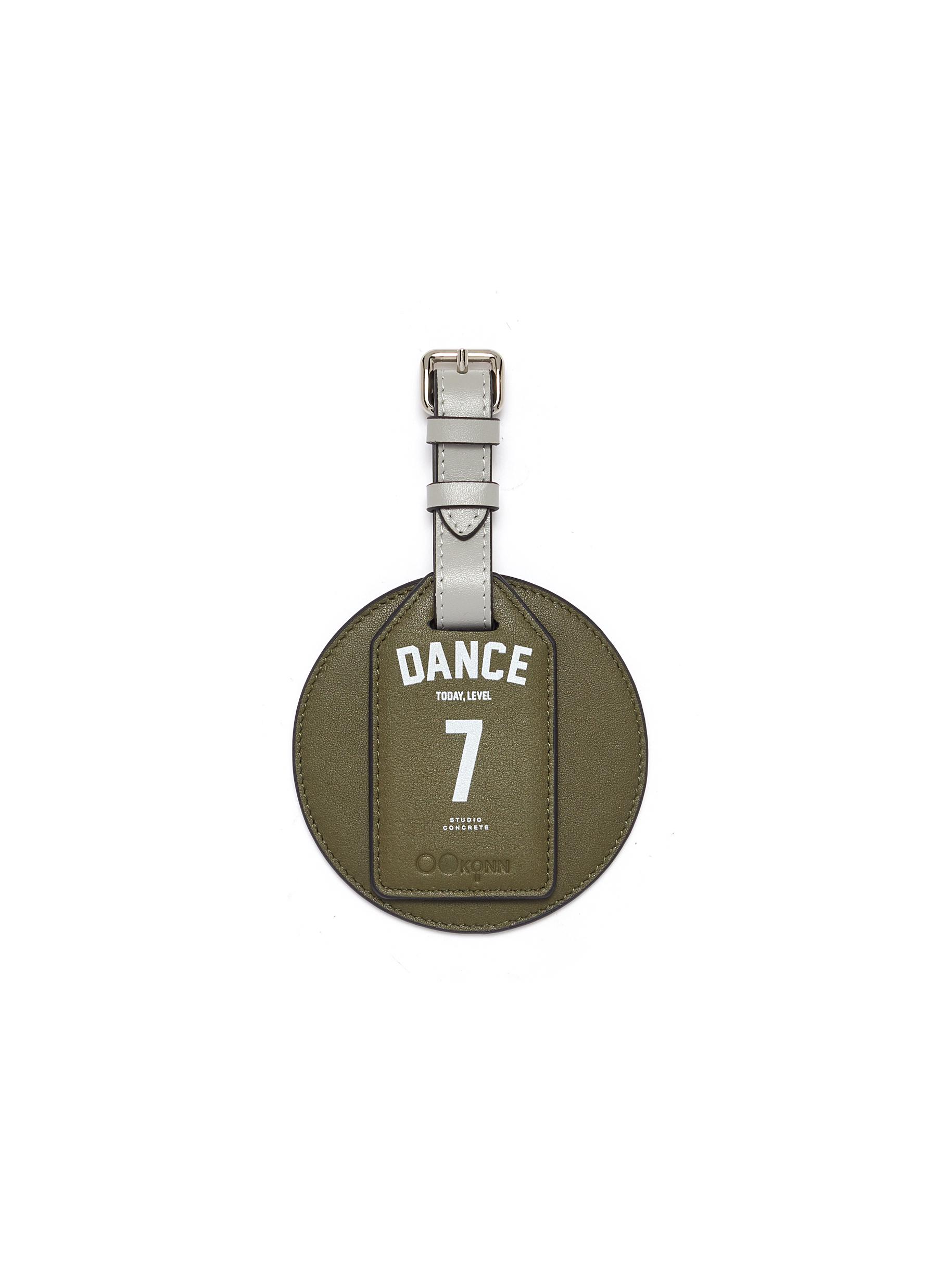 Click to view more detailed imagery on our partner's website Ookonn X Studio Concrete Luggage Tag – 7 Dance