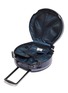 Detail View - Click To Enlarge - OOKONN - x Studio Concrete round carry-on spinner suitcase – 3 Blue