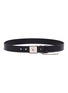 Main View - Click To Enlarge - BALENCIAGA - Key lock buckle leather belt