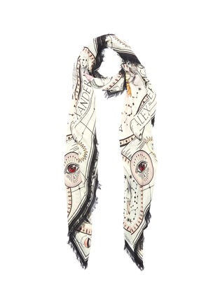 Main View - Click To Enlarge - ALEXANDER MCQUEEN - Solstice modal-wool scarf