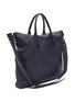 Detail View - Click To Enlarge - A-ESQUE - 'Portfolio' grainy leather tote bag